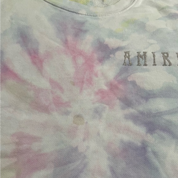 Amiri Crewneck Tie-Dye Sweatshirt - Picture 8 of 8